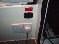 12 Volt and 240 Volt Sockets